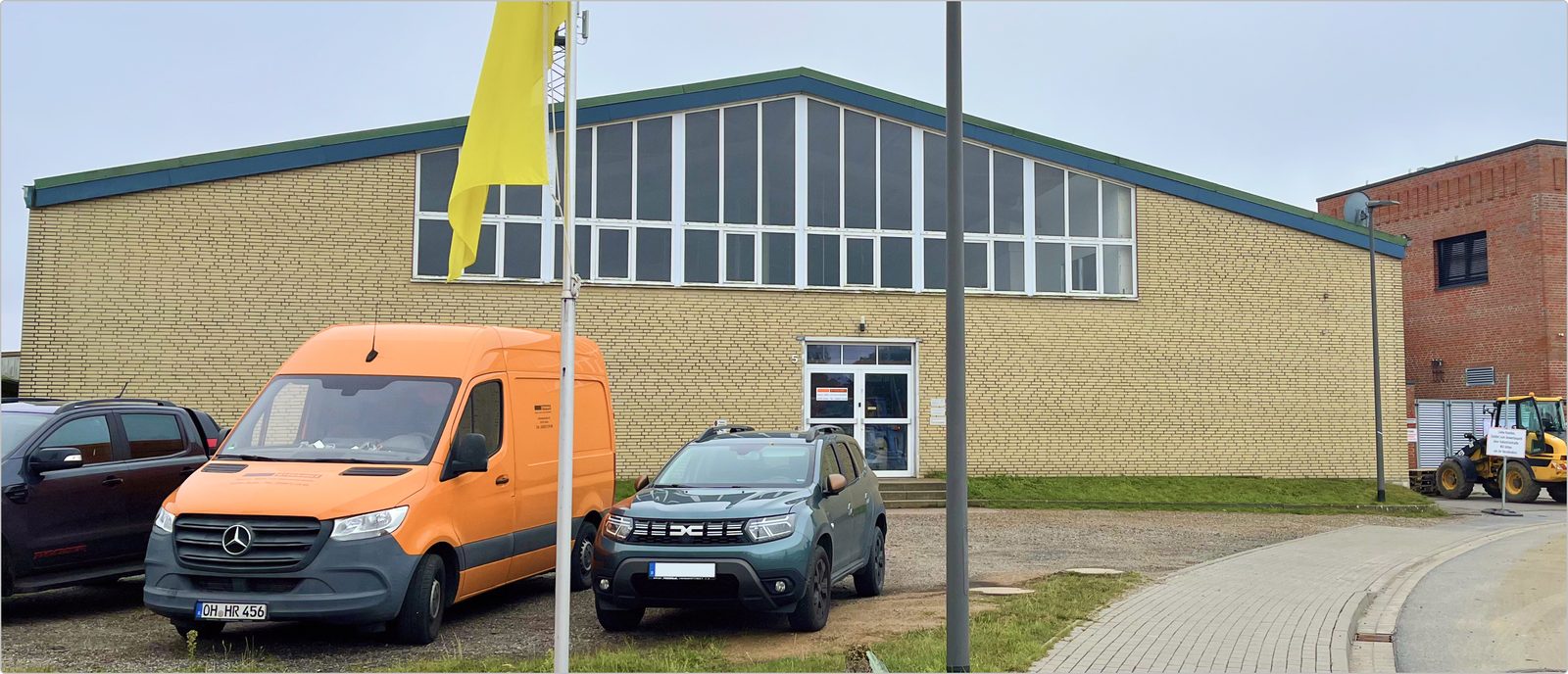 Betriebsgelände der Hinrich Steenbock Baugeschäft GmbH & Co. KG